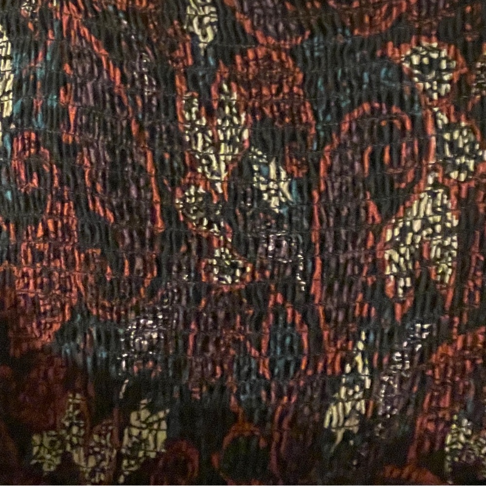 Shyanne country dress black boho size XLarge Xl multicolor - Picture 9 of 9